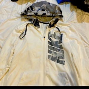 Nike hooded cotton jacket